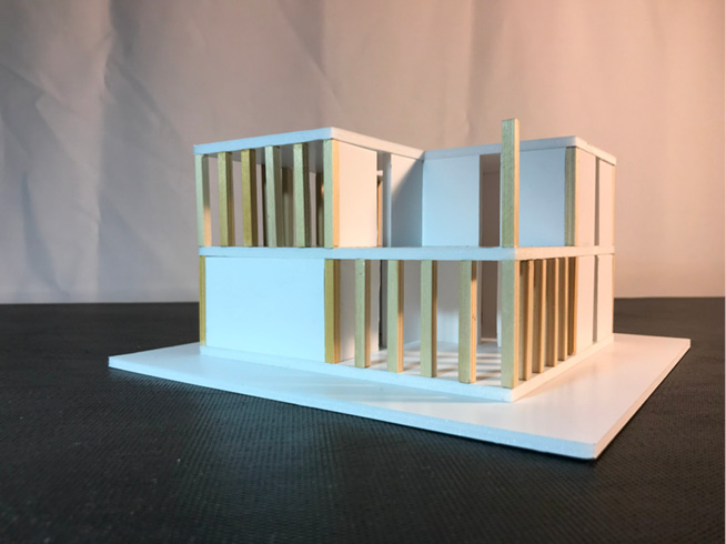 Model – building columns