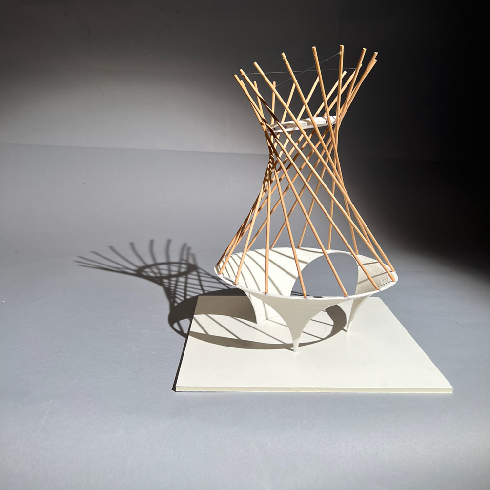 Model – hyperboloid